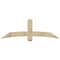 Ekena Millwork Bellingham Rough Sawn Timber Gable Bracket, Douglas Fir, 72"W x 24"H x 2"D x 6"F, 8/12 Pitch GBW072X24X0206BEL00RDF - alternate 1